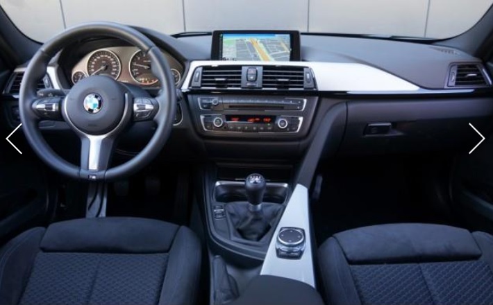 Left hand drive car BMW 3 SERIES (01/01/2015) - 